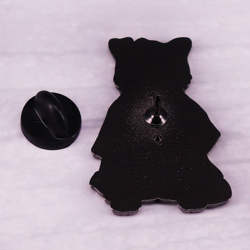 C2427 Kawaii Kamado Nezuko kassi kõva emailnõel armas multikas roosa juustega tüdruku pross Anime deemonitapja fännidele märk ehe kingitus