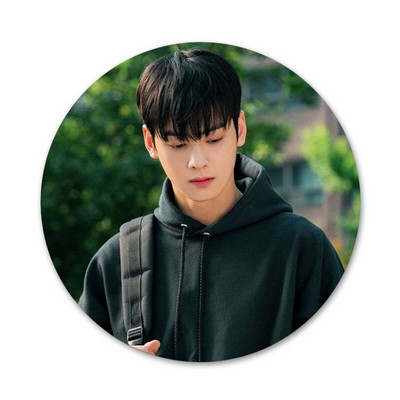 cha eunwoo korean oppa Αξεσουάρ καρφίτσας καρφίτσας καρφίτσας για ρούχα Δώρο Διακόσμηση σακιδίου πλάτης