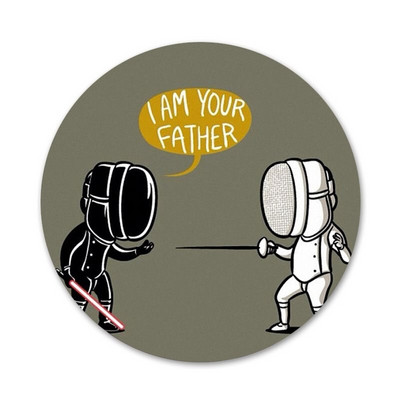 Săbii de scrimă sportivă de 58 mm Icoane șic Ace Insignă Decorare Broșe Insigne metalice pentru haine Decorare rucsac