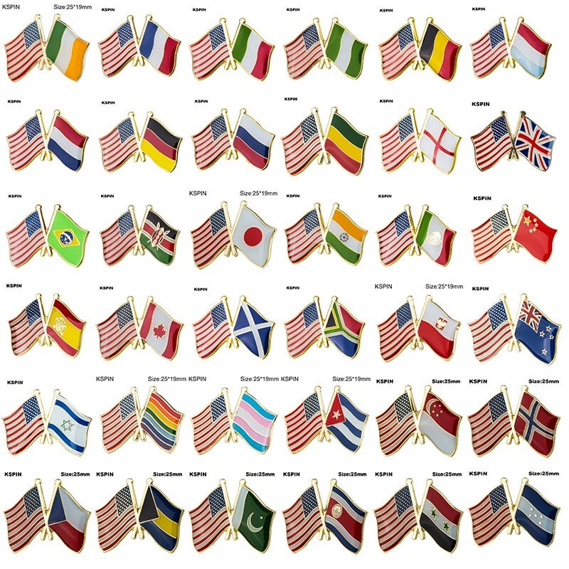 10 komada puno Zastava Laple Pin Značka Broš Europsko prijateljstvo Ujedinjeno Kraljevstvo Škotska Irska Wales Belgija Francuska Rumunjska
