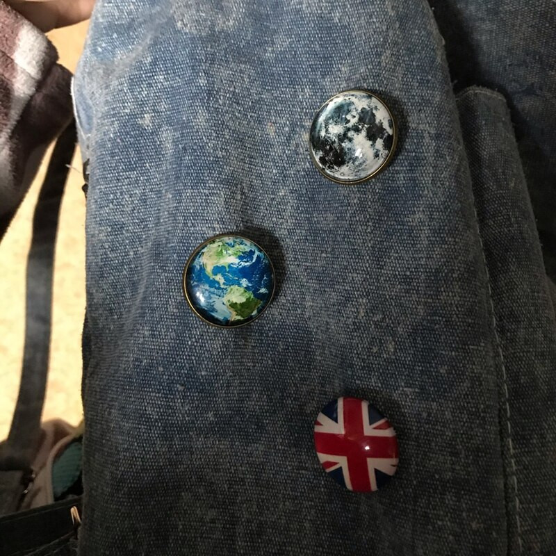 Insignă broască țestoasă Retro Animal de mare Delfin Broșă rotundă din cristal de sticlă Personalizat DIY Haine Genți Accesorii de decorare pălărie