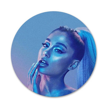 Ariana Grande AG Rainbow Sweetener Icons Pins Декорация на значки Брошки Метални значки за дрехи Декорация на раница 58 mm