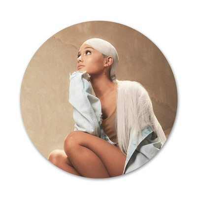 Ariana Grande AG Rainbow Sweetener Icons Pins Dekoracija znački Broševi Metalne značke za odjeću Dekoracija ruksaka 58 mm
