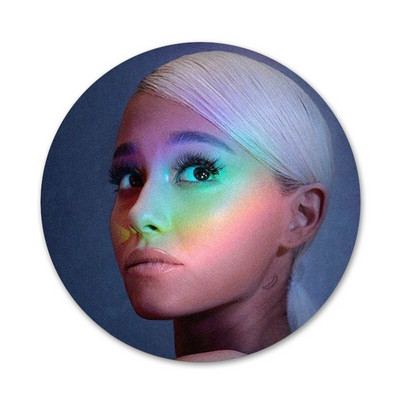 Ariana Grande AG Rainbow Sweetener Icons Pins Dekoracija znački Broševi Metalne značke za odjeću Dekoracija ruksaka 58 mm