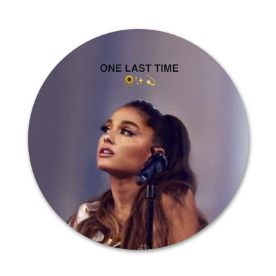 Ariana Grande AG Rainbow Sweetener Icons Pins Dekoracija znački Broševi Metalne značke za odjeću Dekoracija ruksaka 58 mm