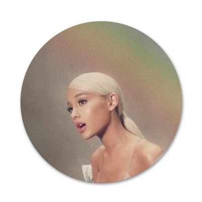 Ariana Grande AG Rainbow Sweetener Icons Pins Dekoracija znački Broševi Metalne značke za odjeću Dekoracija ruksaka 58 mm
