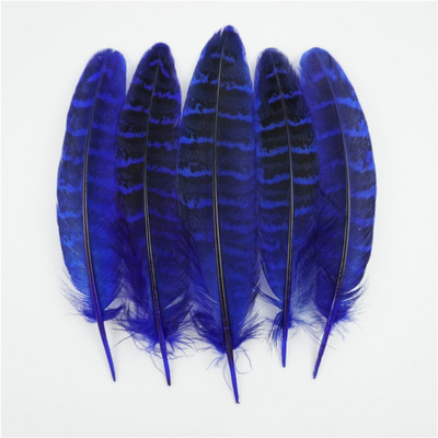 Χονδρική 10-15cm Θηλυκά φτερά φασιανού Δημιουργία κοσμημάτων χρωματιστά αξεσουάρ χειροτεχνίας Φυσικά πλακάδια DIY Διακοσμήσεις διακοπών