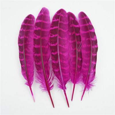 Χονδρική 10-15cm Θηλυκά φτερά φασιανού Δημιουργία κοσμημάτων χρωματιστά αξεσουάρ χειροτεχνίας Φυσικά πλακάδια DIY Διακοσμήσεις διακοπών