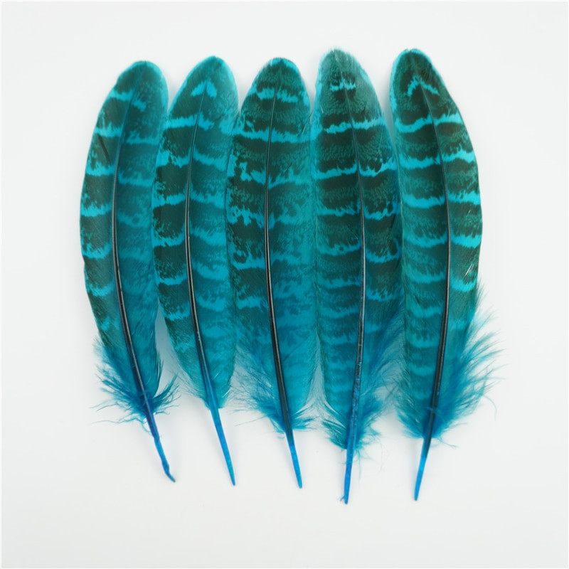 Χονδρική 10-15cm Θηλυκά φτερά φασιανού Δημιουργία κοσμημάτων χρωματιστά αξεσουάρ χειροτεχνίας Φυσικά πλακάδια DIY Διακοσμήσεις διακοπών