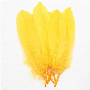 50 buc/lot pene naturale de gâscă 15-20 cm 6-8 inchi pene pentru meșteșuguri Accesorii de decorare Plume Home Decorare nuntă DIY