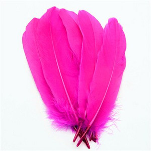 50 buc/lot pene naturale de gâscă 15-20 cm 6-8 inchi pene pentru meșteșuguri Accesorii de decorare Plume Home Decorare nuntă DIY