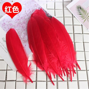 50 buc/lot pene naturale de gâscă 15-20 cm 6-8 inchi pene pentru meșteșuguri Accesorii de decorare Plume Home Decorare nuntă DIY