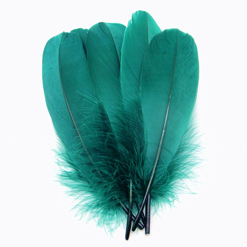 50 buc/lot pene naturale de gâscă 15-20 cm 6-8 inchi pene pentru meșteșuguri Accesorii de decorare Plume Home Decorare nuntă DIY