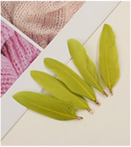 Естествени талисмани от гъши пера, висулка, обеци, талисмани, 70-90 мм перки, направи си сам, колие, гривна, изработка на бижута, парти сценичен декор, 10 бр.