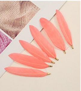 Естествени талисмани от гъши пера, висулка, обеци, талисмани, 70-90 мм перки, направи си сам, колие, гривна, изработка на бижута, парти сценичен декор, 10 бр.