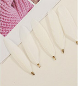 Естествени талисмани от гъши пера, висулка, обеци, талисмани, 70-90 мм перки, направи си сам, колие, гривна, изработка на бижута, парти сценичен декор, 10 бр.