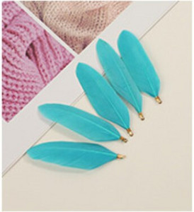 Естествени талисмани от гъши пера, висулка, обеци, талисмани, 70-90 мм перки, направи си сам, колие, гривна, изработка на бижута, парти сценичен декор, 10 бр.