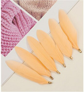 Естествени талисмани от гъши пера, висулка, обеци, талисмани, 70-90 мм перки, направи си сам, колие, гривна, изработка на бижута, парти сценичен декор, 10 бр.