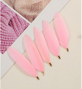 Естествени талисмани от гъши пера, висулка, обеци, талисмани, 70-90 мм перки, направи си сам, колие, гривна, изработка на бижута, парти сценичен декор, 10 бр.