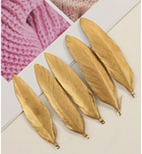 Естествени талисмани от гъши пера, висулка, обеци, талисмани, 70-90 мм перки, направи си сам, колие, гривна, изработка на бижута, парти сценичен декор, 10 бр.