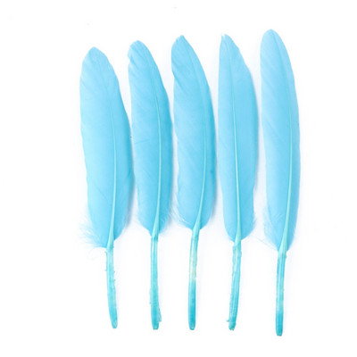 50 buc. pene albe, pene de gâscă naturală, 10-15 cm, pentru lucrari de ac și artizanat, accesorii de bijuterii DIY, decorațiuni pentru petreceri de nuntă