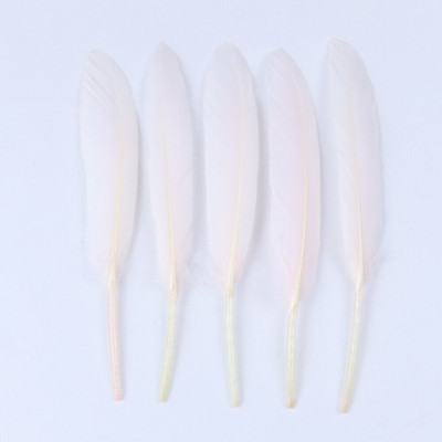 50 buc. pene albe, pene de gâscă naturală, 10-15 cm, pentru lucrari de ac și artizanat, accesorii de bijuterii DIY, decorațiuni pentru petreceri de nuntă