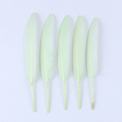 50 buc. pene albe, pene de gâscă naturală, 10-15 cm, pentru lucrari de ac și artizanat, accesorii de bijuterii DIY, decorațiuni pentru petreceri de nuntă