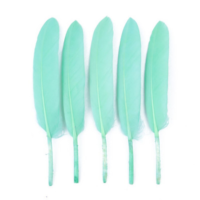 50 buc. pene albe, pene de gâscă naturală, 10-15 cm, pentru lucrari de ac și artizanat, accesorii de bijuterii DIY, decorațiuni pentru petreceri de nuntă