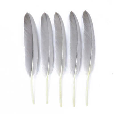 50 buc. pene albe, pene de gâscă naturală, 10-15 cm, pentru lucrari de ac și artizanat, accesorii de bijuterii DIY, decorațiuni pentru petreceri de nuntă