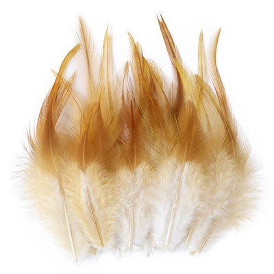 50 buc pene naturale de fazan 4-6 inch Bijuterii bricolaj Accesorii pentru îmbrăcăminte Pene de pin de pui pentru meșteșuguri