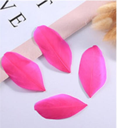 50 buc. Pene de gâscă de 4-8 cm, amestec de culori naturale, pentru bricolaj, bijuterii, artizanat, accesorii pentru decorațiuni pentru petreceri de nuntă, decorațiuni de nuntă