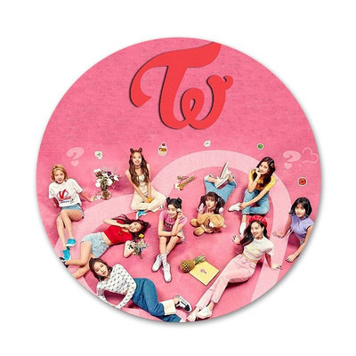 Twice Mina Momo Kpop Najnovije Modne ikone Igle Dekoracija znački Broševi Metalne značke za odjeću Dekoracija ruksaka 58 mm