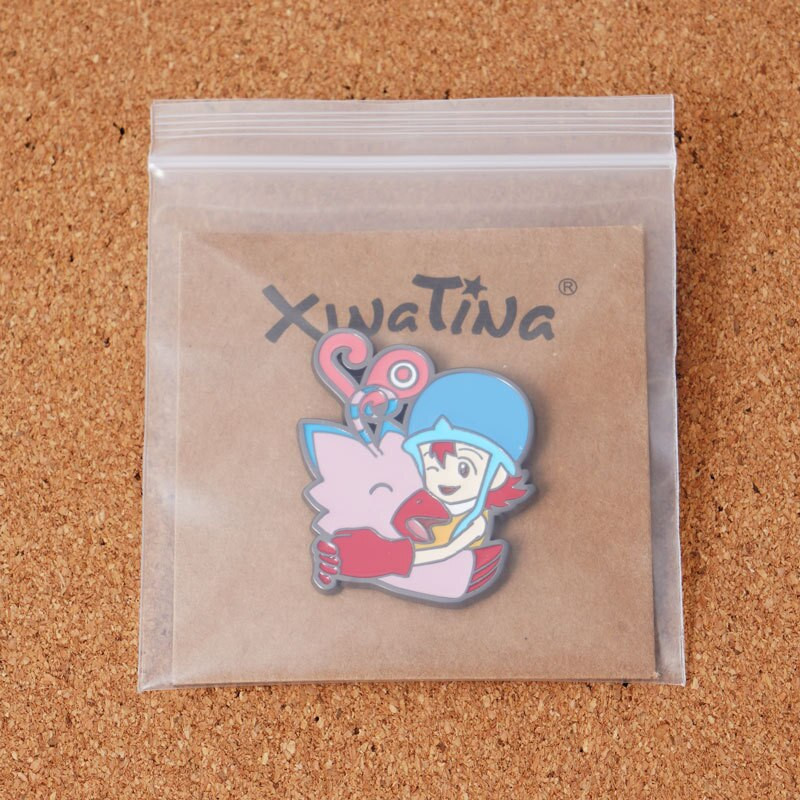 C3945 anii 90 Anime japonez drăguț smalț ace de rever pentru rucsacuri Broșe pe haine Servietă Insigne Bijuterii de modă Cadou