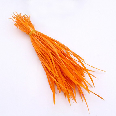 50tk/partii Musta värvi juuksepikendused ühele Türgi marabu suled Hanesuled Värvid Valik Hane Biot Suled DIY Craft