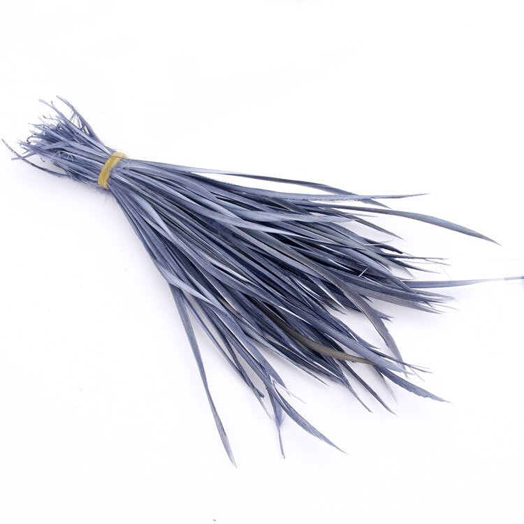 50tk/partii Musta värvi juuksepikendused ühele Türgi marabu suled Hanesuled Värvid Valik Hane Biot Suled DIY Craft