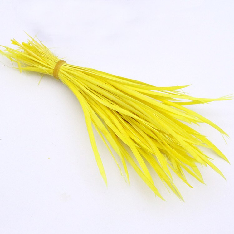 50tk/partii Musta värvi juuksepikendused ühele Türgi marabu suled Hanesuled Värvid Valik Hane Biot Suled DIY Craft