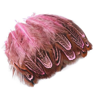 100 komada prirodnog pijetlovog perja DIY vjenčanica Dekoracija karnevalskog nakita Dodaci Obojano pileće perje za rukotvorine 3-8 CM