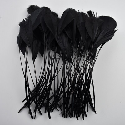 Comerț cu ridicata 100 buc/lot pene de gâscă colorate pentru meșteșuguri, decorațiuni de pene de gâște artificiale roz roșu, accesorii de nuntă, decorare