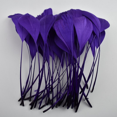 Comerț cu ridicata 100 buc/lot pene de gâscă colorate pentru meșteșuguri, decorațiuni de pene de gâște artificiale roz roșu, accesorii de nuntă, decorare