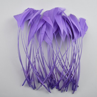 Comerț cu ridicata 100 buc/lot pene de gâscă colorate pentru meșteșuguri, decorațiuni de pene de gâște artificiale roz roșu, accesorii de nuntă, decorare