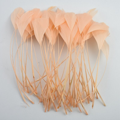 Comerț cu ridicata 100 buc/lot pene de gâscă colorate pentru meșteșuguri, decorațiuni de pene de gâște artificiale roz roșu, accesorii de nuntă, decorare