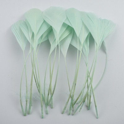 Comerț cu ridicata 100 buc/lot pene de gâscă colorate pentru meșteșuguri, decorațiuni de pene de gâște artificiale roz roșu, accesorii de nuntă, decorare