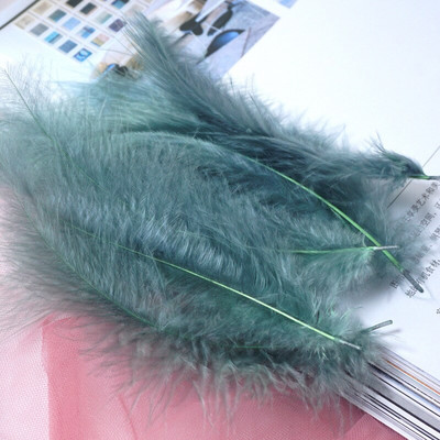 50 tk/partii värvilised kalkuni suled käsitööks Pulmakaunistus Käsitöö Aksessuaarid Laua keskosad Karneval Plumas Decor