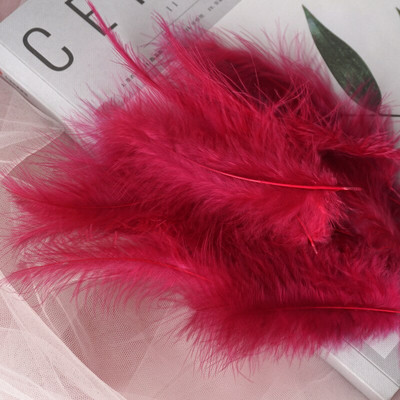 50 tk/partii värvilised kalkuni suled käsitööks Pulmakaunistus Käsitöö Aksessuaarid Laua keskosad Karneval Plumas Decor