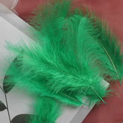 50 tk/partii värvilised kalkuni suled käsitööks Pulmakaunistus Käsitöö Aksessuaarid Laua keskosad Karneval Plumas Decor