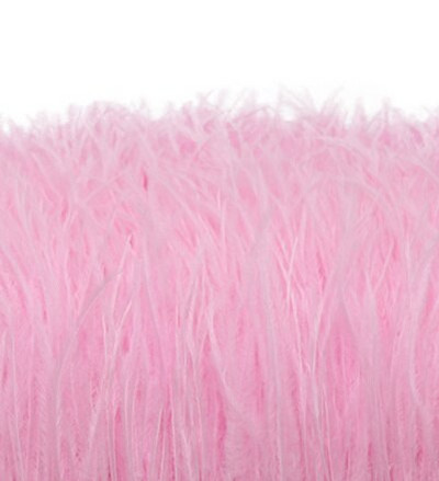 1-meetrine kohev ehtsate jaanalinnusulgede trimmimine 8–10 cm näputöö Jaanalinnusulgede lint pulmakleidi jaoks dekoratiivsete sulgedega meisterdamine