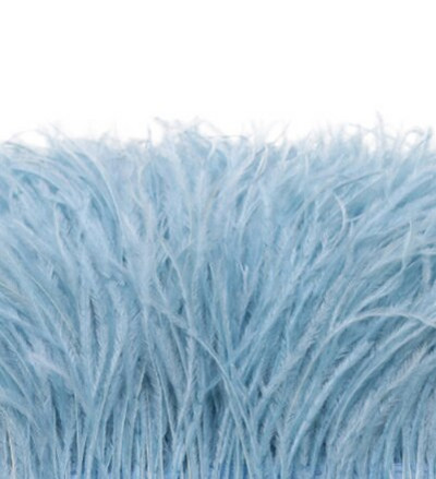 1-meetrine kohev ehtsate jaanalinnusulgede trimmimine 8–10 cm näputöö Jaanalinnusulgede lint pulmakleidi jaoks dekoratiivsete sulgedega meisterdamine