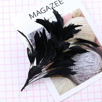 1 τεμ. Beautiful Feather Flowers Headdress Wedding Party Decoration Προμηθευτής Φτερά για χειροτεχνίες