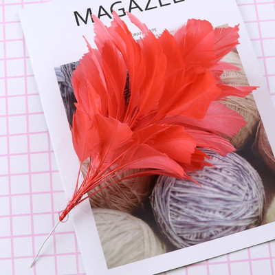 1 kom. Prekrasnih cvjetova od perja, ukrasa za vjenčanje, dobavljač perja za rukotvorine