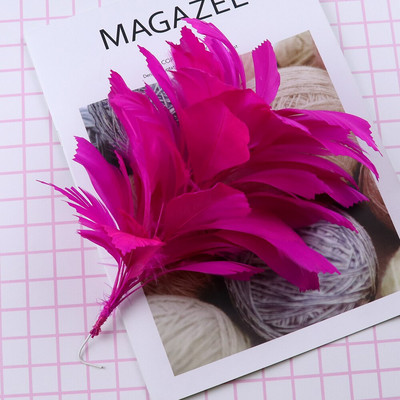 1 kom. Prekrasnih cvjetova od perja, ukrasa za vjenčanje, dobavljač perja za rukotvorine